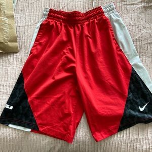 Size L Lebron basketball shorts